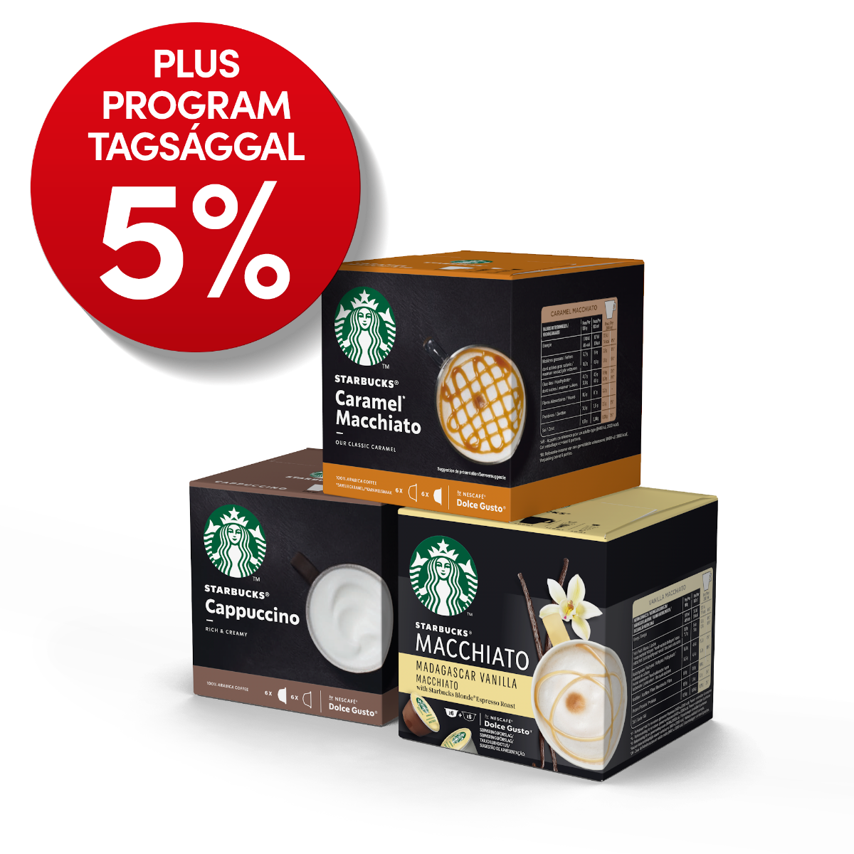 Starbucks tejes kávéélmény csomag