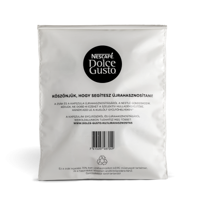 kapszula újrahasznosító zsák