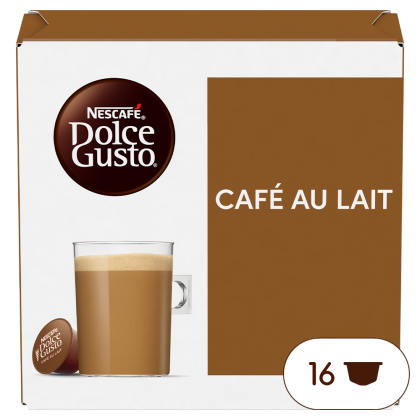 A NESCAFÉ® Dolce Gusto® CAFÉ AU LAIT kapszula doboza