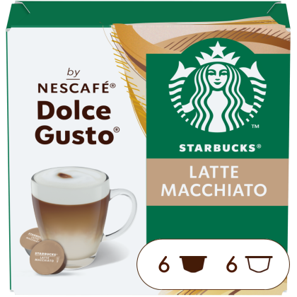 A NESCAFÉ® Dolce Gusto® STARBUCKS LATTE MACCHIATO kapszula doboza