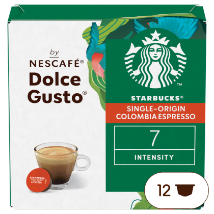 A NESCAFÉ® Dolce Gusto® STARBUCKS ESPRESSO COLOMBIA kapszula doboza