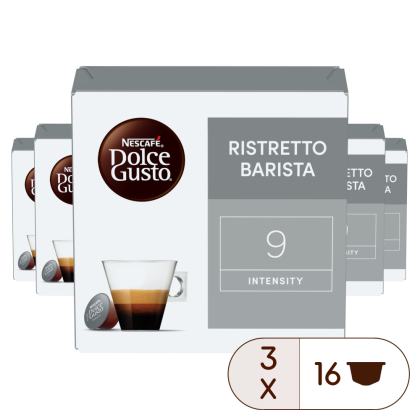 A NESCAFÉ® Dolce Gusto® ESPRESSO BARISTA 48 KAPSZULÁS CSOMAG kapszula doboza