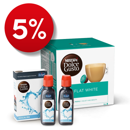 Folyékony vízkőtelenítő és Flat White