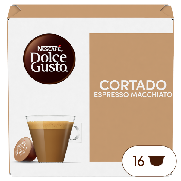A NESCAFÉ® Dolce Gusto® CORTADO kapszula doboza