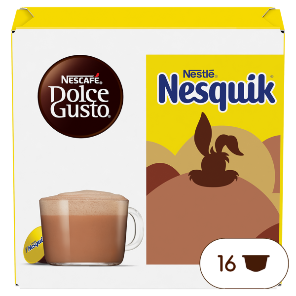 A NESCAFÉ® Dolce Gusto® Nesquik kapszula doboza