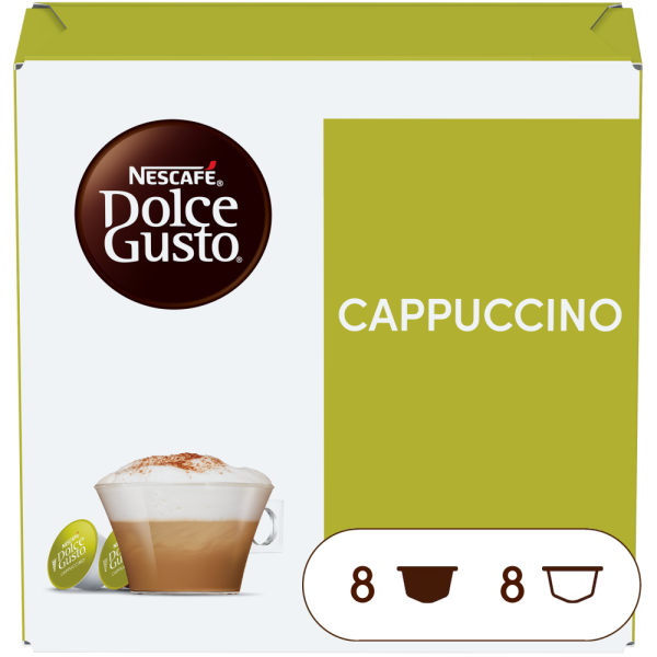 A NESCAFÉ® Dolce Gusto® CAPPUCCINO kapszula doboza
