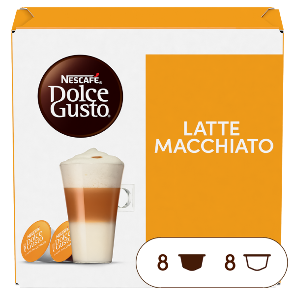 A NESCAFÉ® Dolce Gusto® LATTE MACCHIATO kapszula doboza