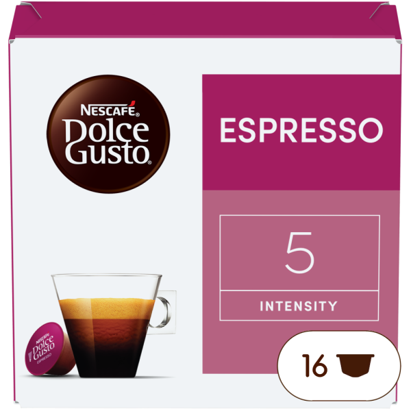 A NESCAFÉ® Dolce Gusto® ESPRESSO kapszula doboza