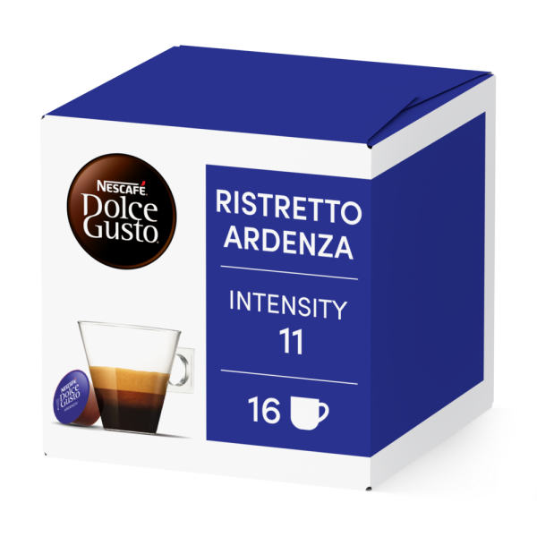 A NESCAFÉ® Dolce Gusto® RISTRETTO ARDENZA kapszula doboza