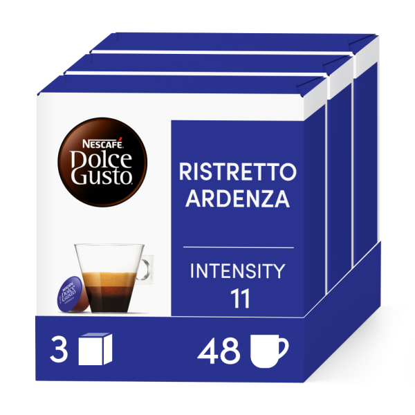 A NESCAFÉ® Dolce Gusto® RISTRETTO ARDENZA 48 KAPSZULÁS CSOMAG kapszula doboza