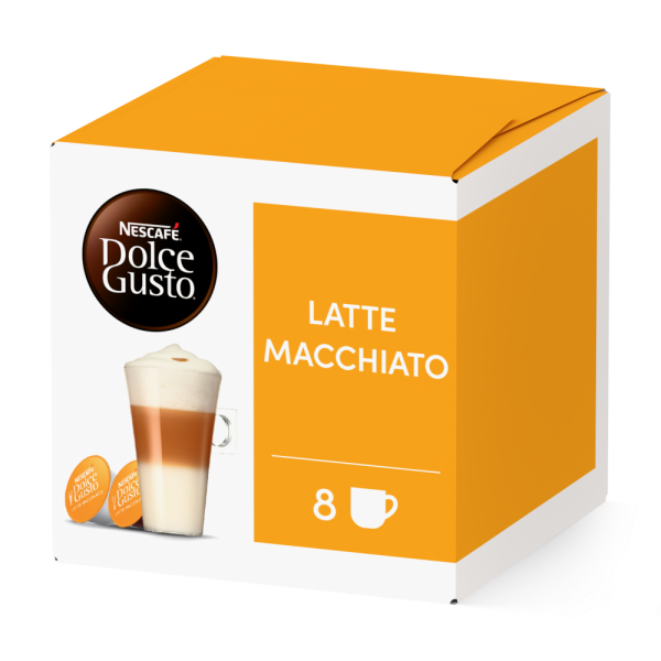 A NESCAFÉ® Dolce Gusto® LATTE MACCHIATO kapszula doboza