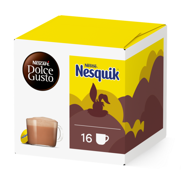 A NESCAFÉ® Dolce Gusto® Nesquik kapszula doboza