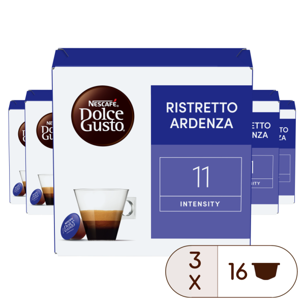 A NESCAFÉ® Dolce Gusto® RISTRETTO ARDENZA 48 KAPSZULÁS CSOMAG kapszula doboza