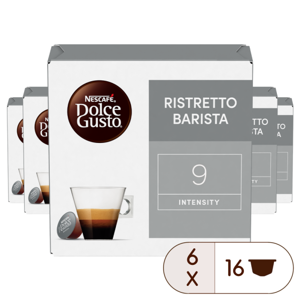 A NESCAFÉ® Dolce Gusto® ESPRESSO BARISTA 96 KAPSZULÁS CSOMAG kapszula doboza
