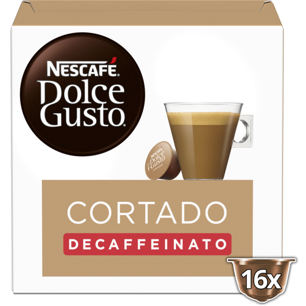 Cortado decaffeinato