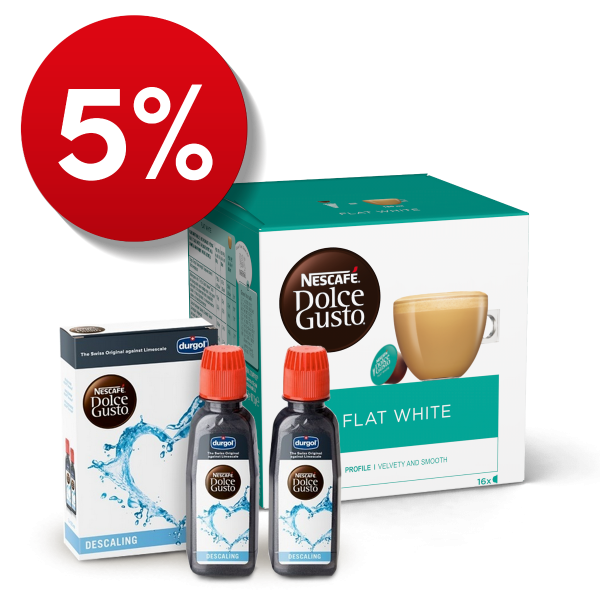 Folyékony vízkőtelenítő és Flat White