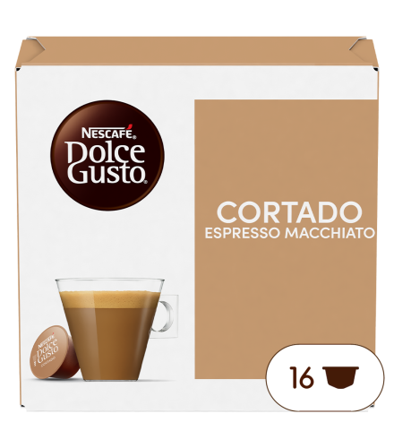 A NESCAFÉ® Dolce Gusto® CORTADO kapszula doboza