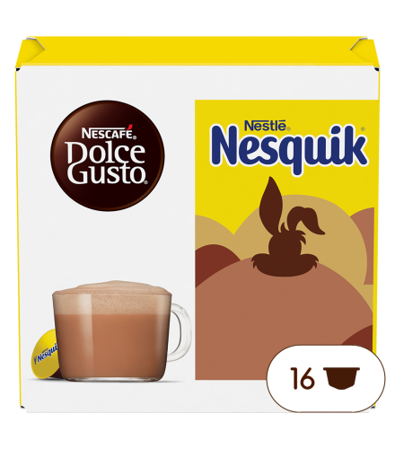 A NESCAFÉ® Dolce Gusto® Nesquik kapszula doboza