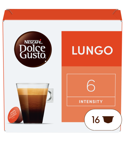A NESCAFÉ® Dolce Gusto® LUNGO kapszula doboza