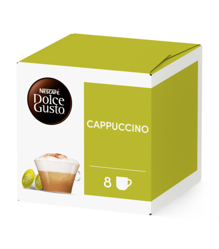 A NESCAFÉ® Dolce Gusto® CAPPUCCINO kapszula doboza