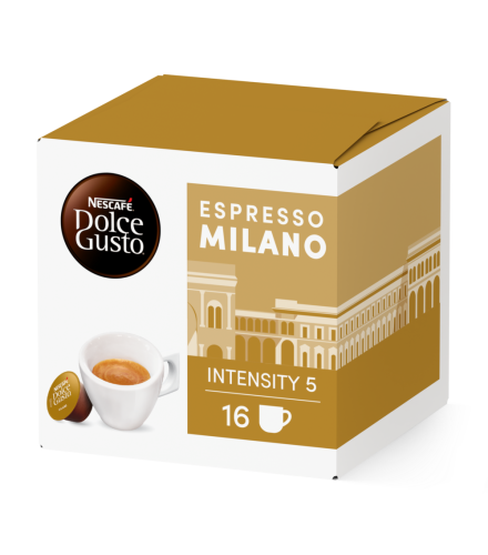 A NESCAF&Eacute;&reg; Dolce Gusto&reg; Espresso Milano kapszula doboza