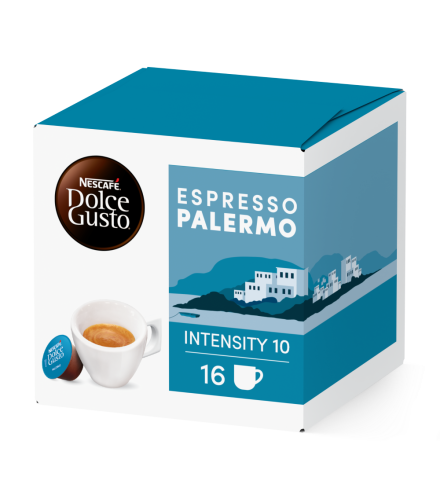 A NESCAF&Eacute;&reg; Dolce Gusto&reg; Espresso Palermo kapszula doboza