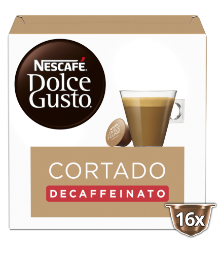 Cortado decaffeinato