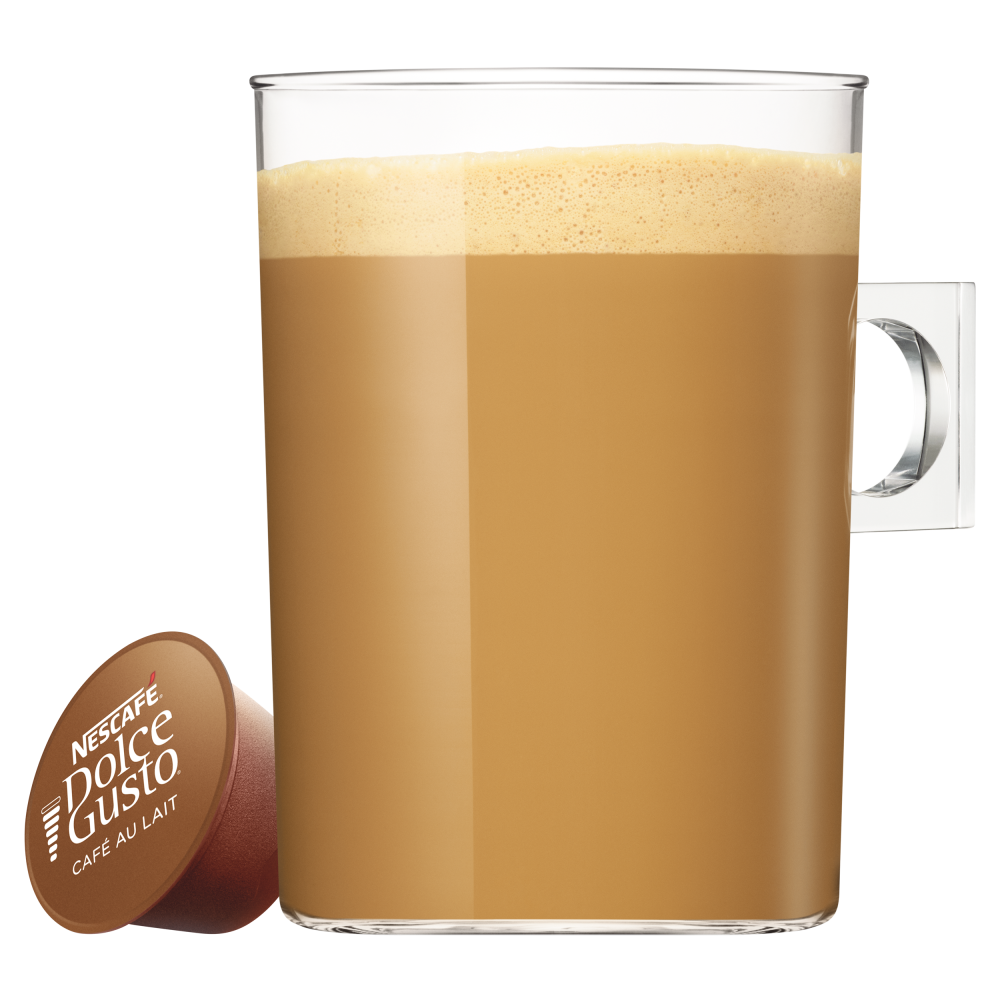 NESCAFÉ® Dolce Gusto® CAFÉ AU LAIT ital és kapszula