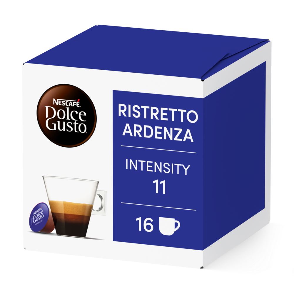 A NESCAFÉ® Dolce Gusto® RISTRETTO ARDENZA kapszula doboza