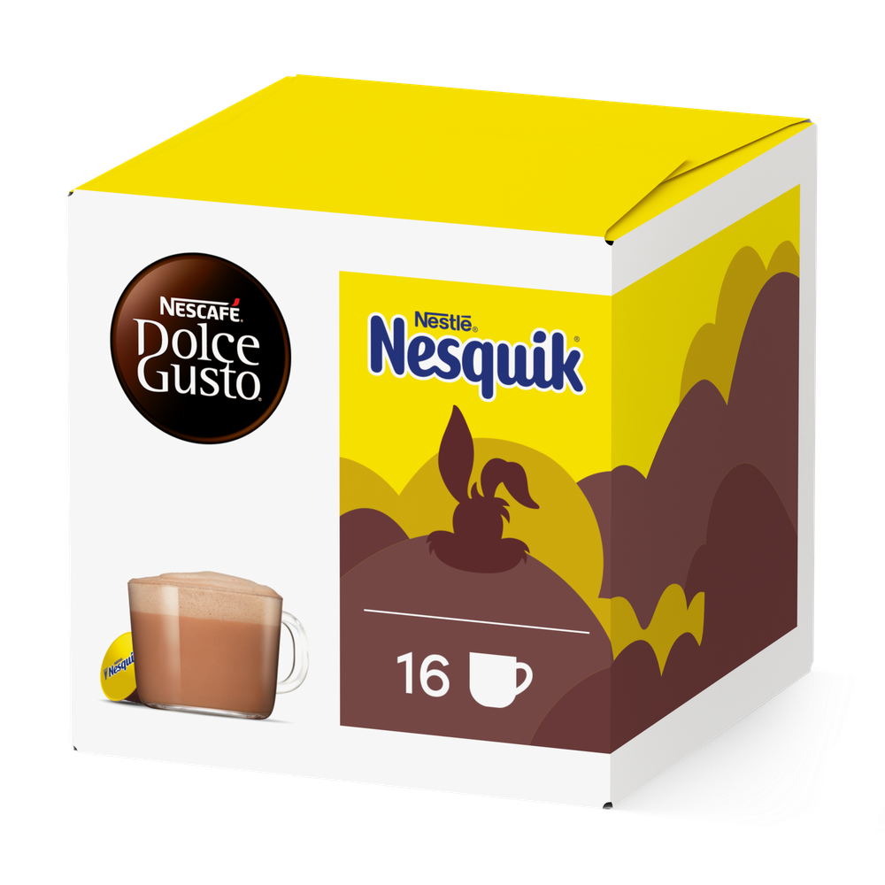 A NESCAFÉ® Dolce Gusto® Nesquik kapszula doboza