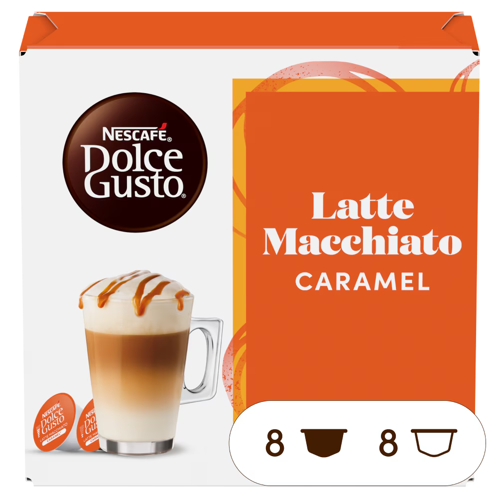 Caramel Latte Macchiato 16 caps Caramel Latte Macchiato 16 caps