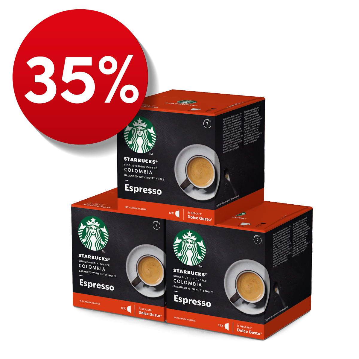 Starbucks Espresso Colombia - 3 doboz