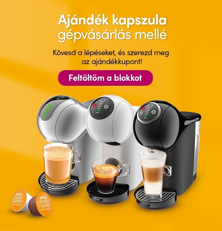 Ajándék kapszula gépvásárlás mellé