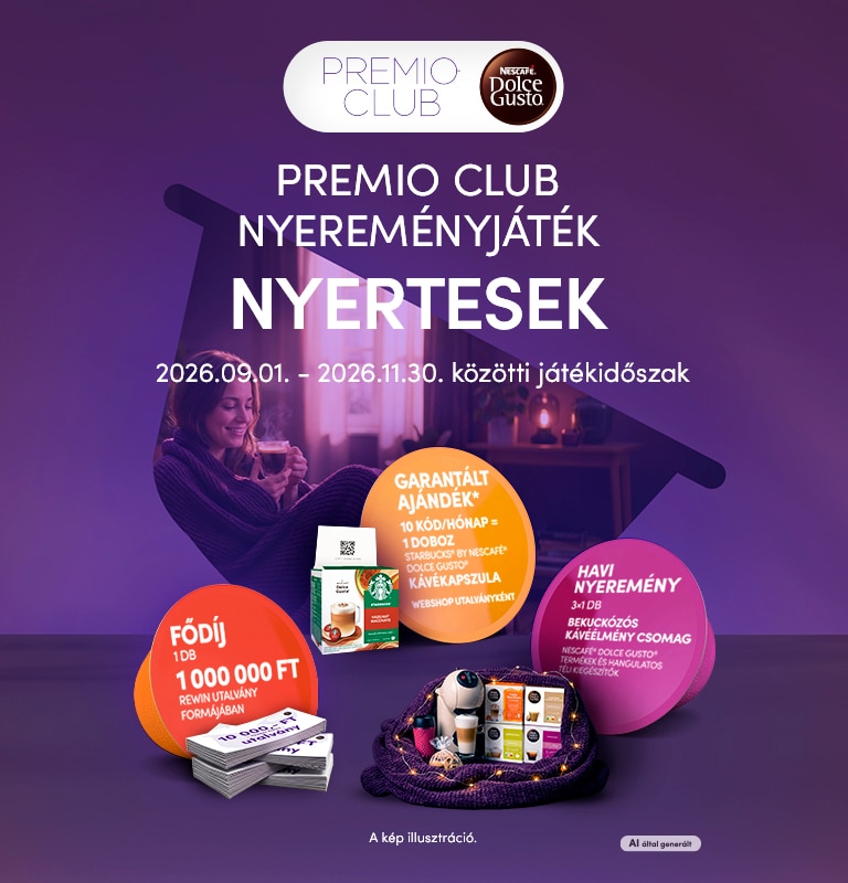 Premio nyertesek 2026 3. j&aacute;t&eacute;kidőszak