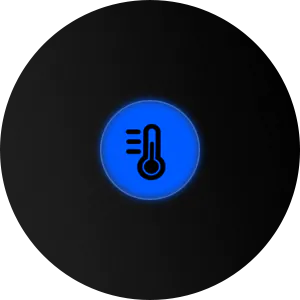 Temperature selection buttons