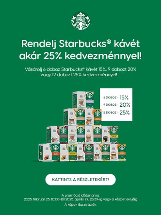 KÁVÉÉLMÉNY CSOMAG KEDVEZMÉNY