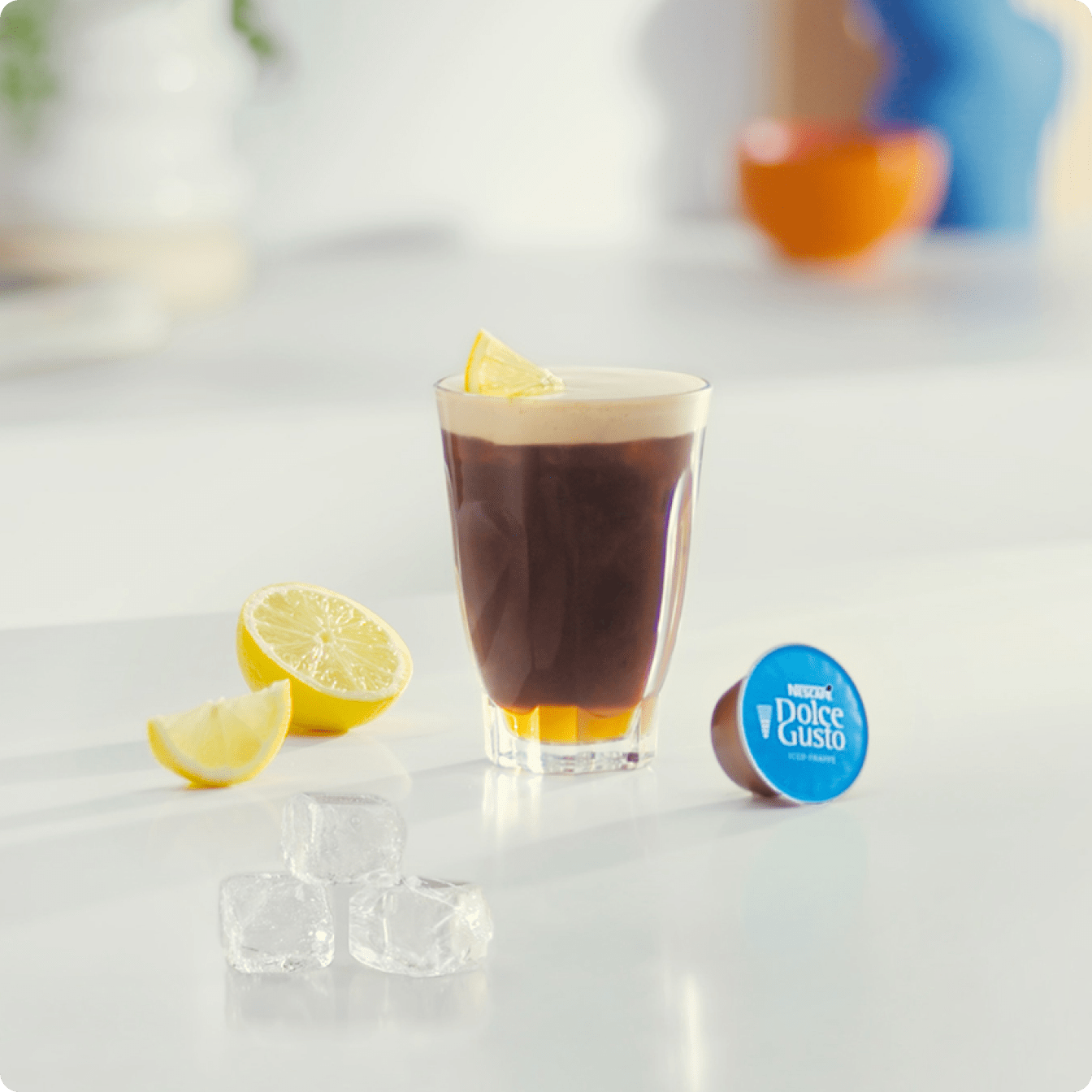 Iced coffee drink