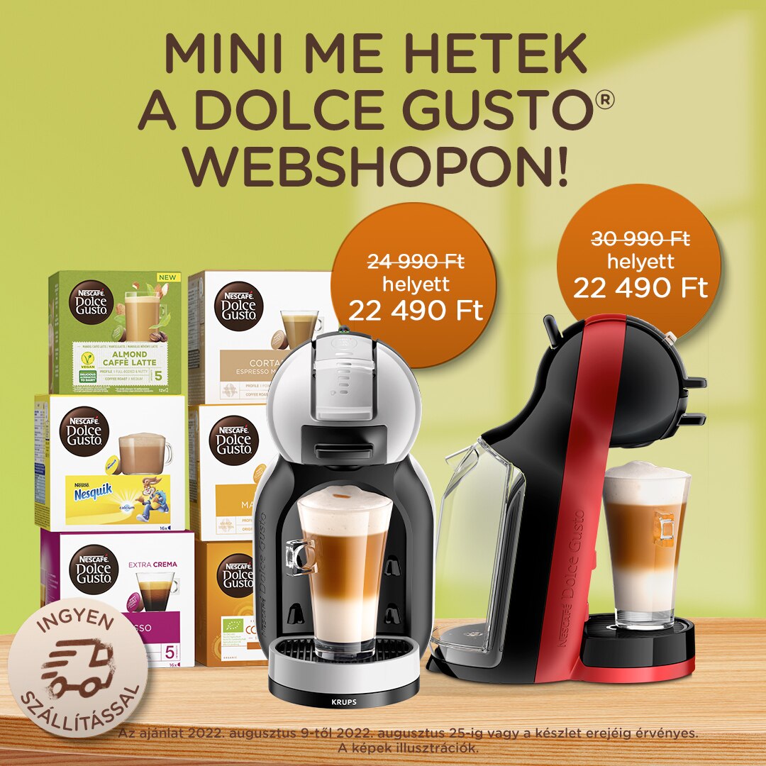 Ajánlataink - NESCAFÉ® Dolce Gusto®